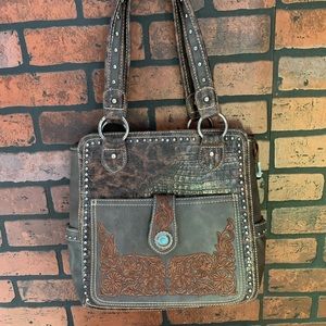 Western style shoulder bag